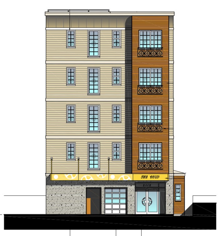 Vancouver Micro Apartments West Elevation